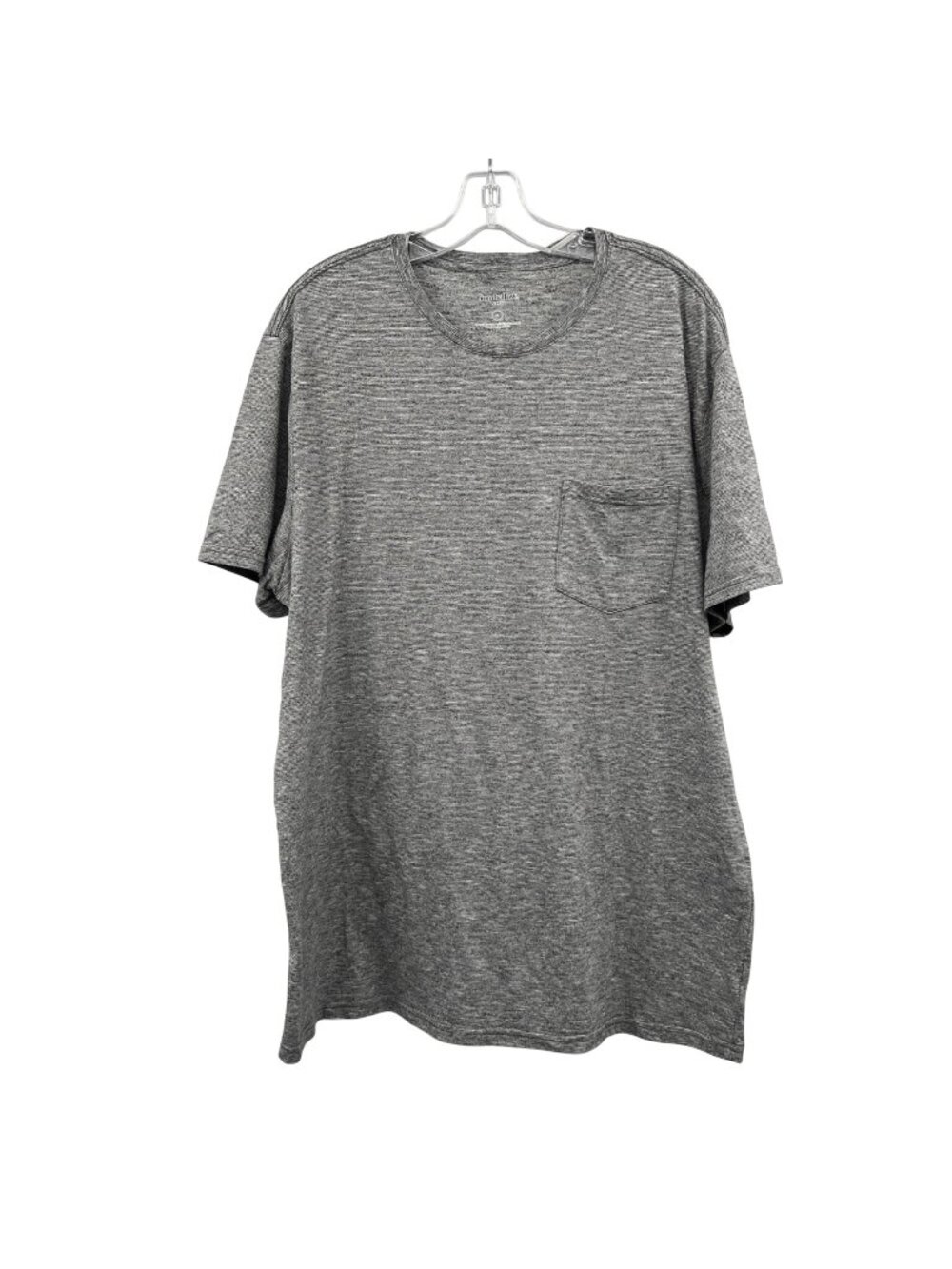 Goodfellow & Co Men's T-Shirt Spacedye Gray Crew Neck Size XL